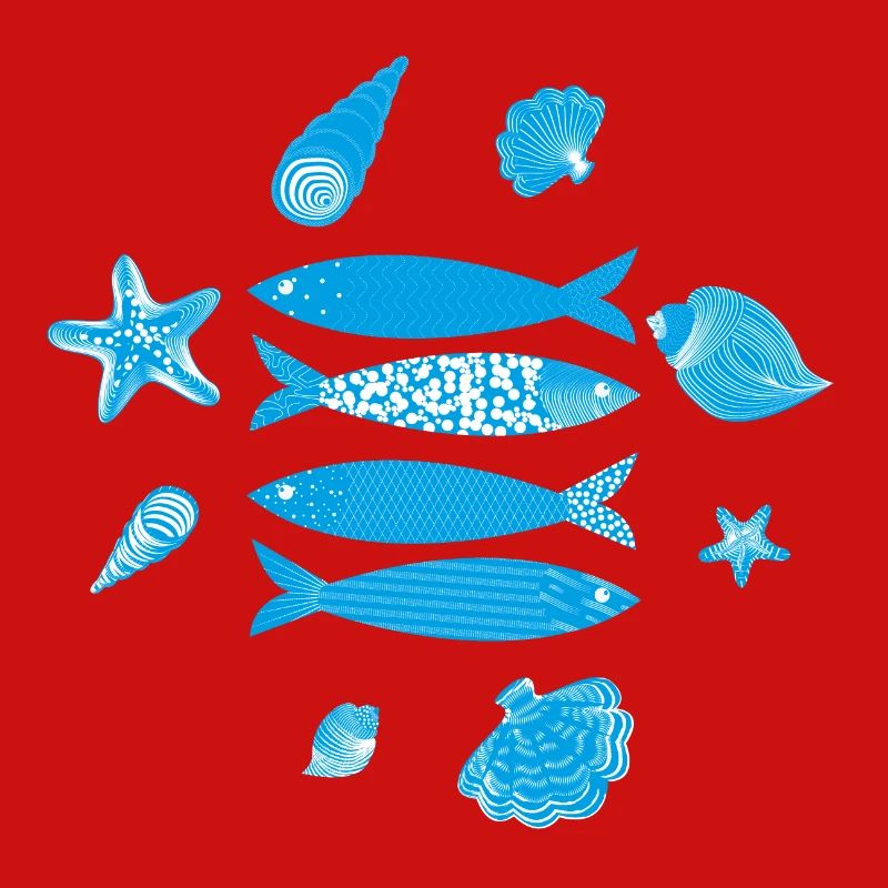 Underwater Sea Fish Pattern