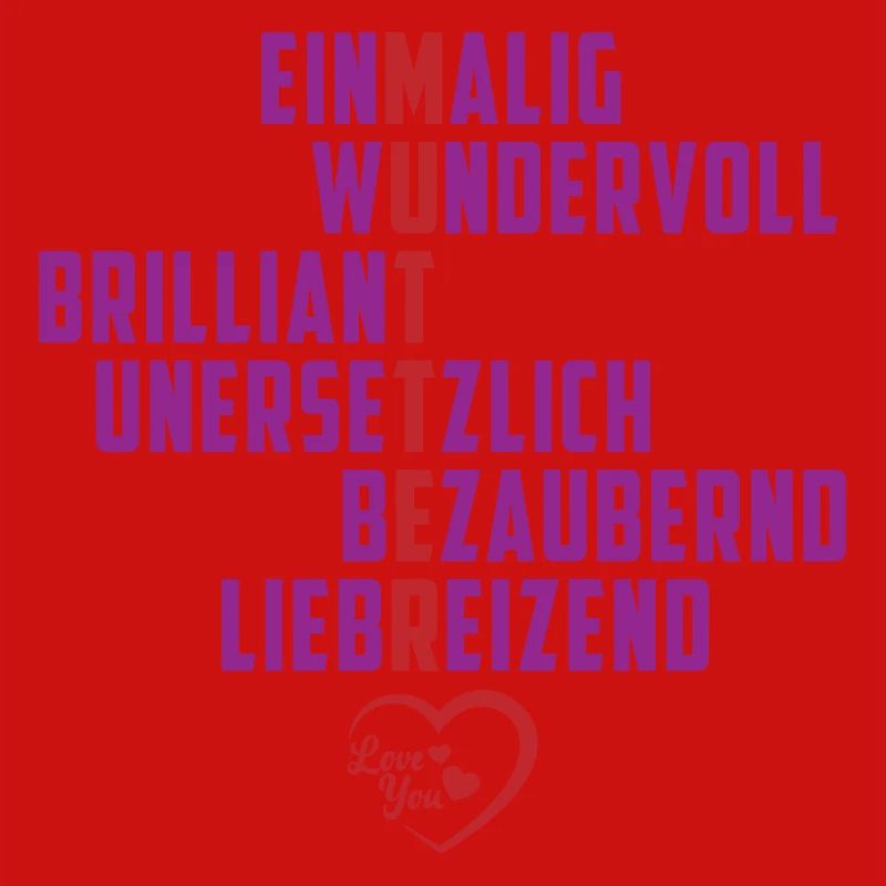 Muttertag Mutter Mama Mom Geschenkidee