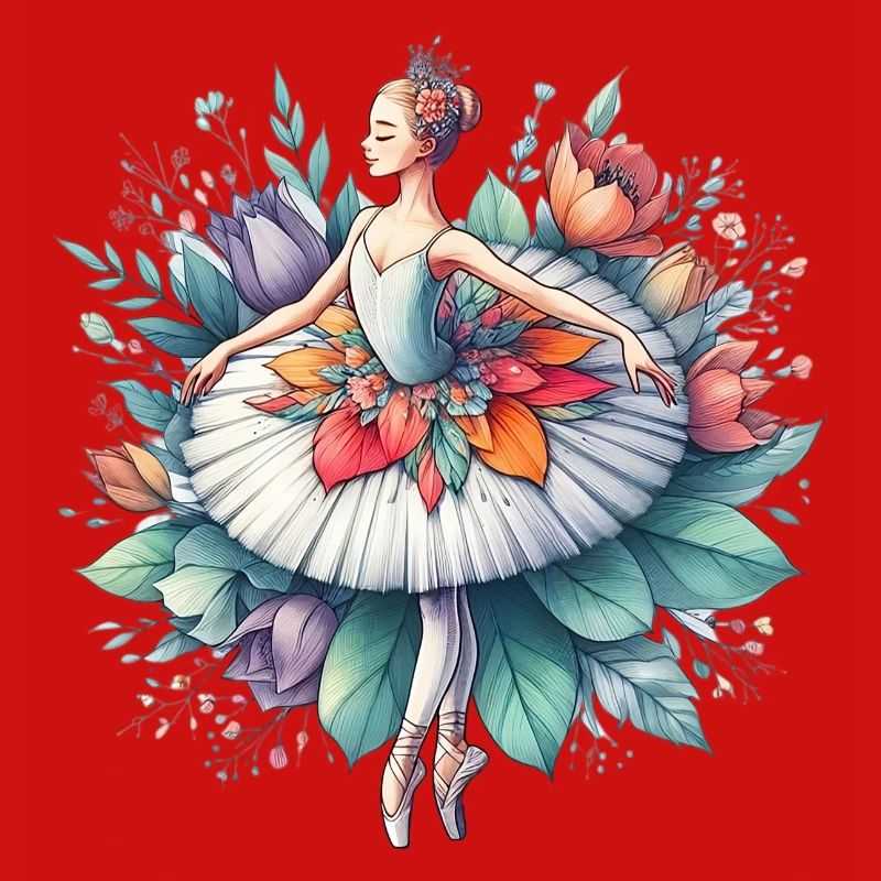 Danseuse de ballet avec tutu
