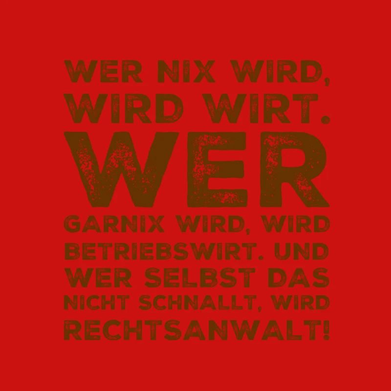 wer garnix wird