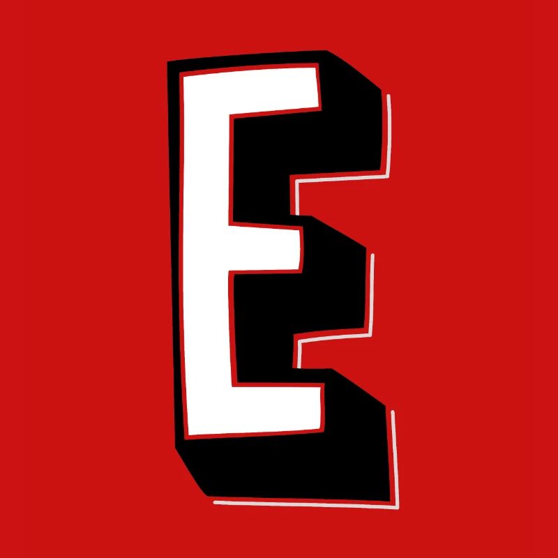 Lettre E - Alphabet E