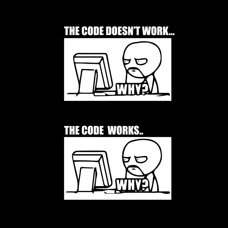 Der Code funktioniert nicht Der Code funktioniert Warum?