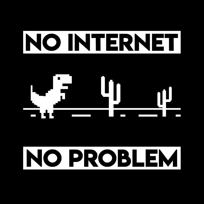No Internet no problem programmer humor