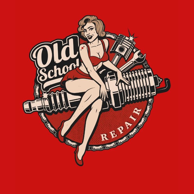 Hot Rod Oldtimer Rockabilly Old School Geschenk