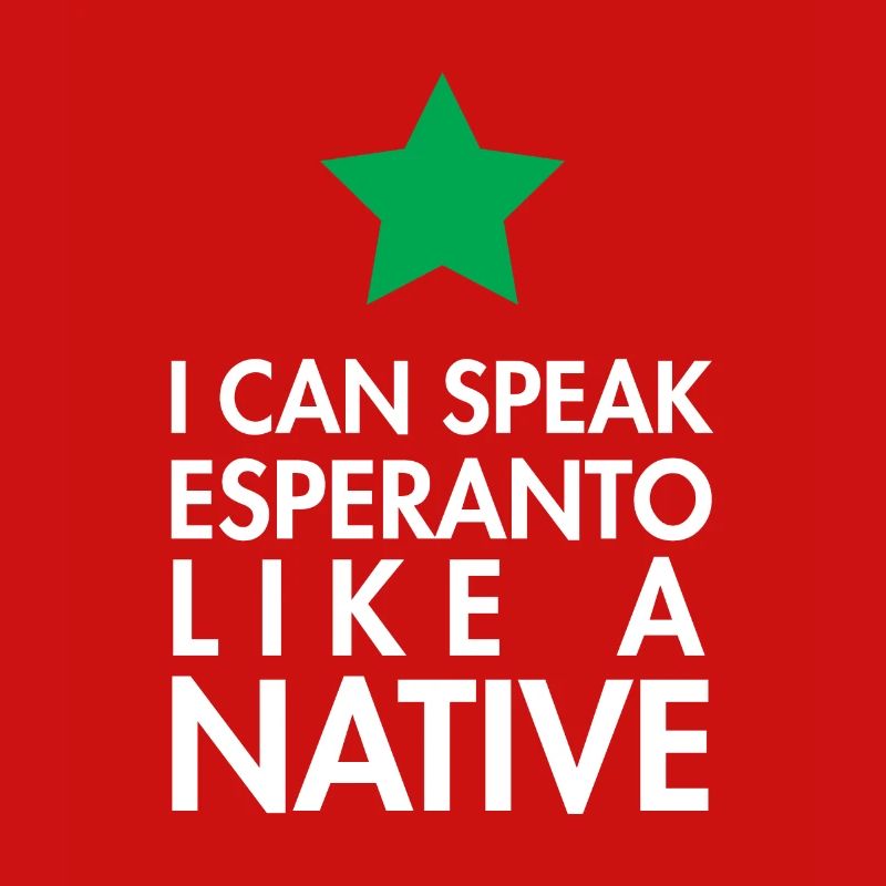 Esperanto language native speaking gift idea