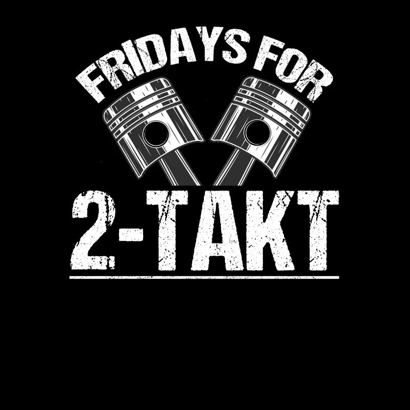 Fridays for 2 Takt Moped Motor Zweitakt Roller Tun