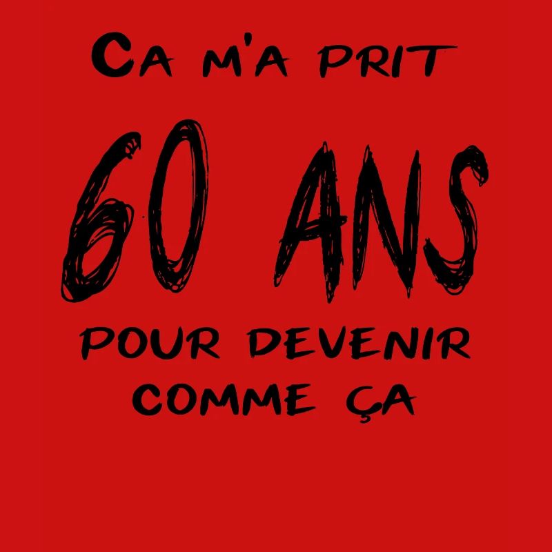 Ca m'a prit 60 ans pour devenir comme ça