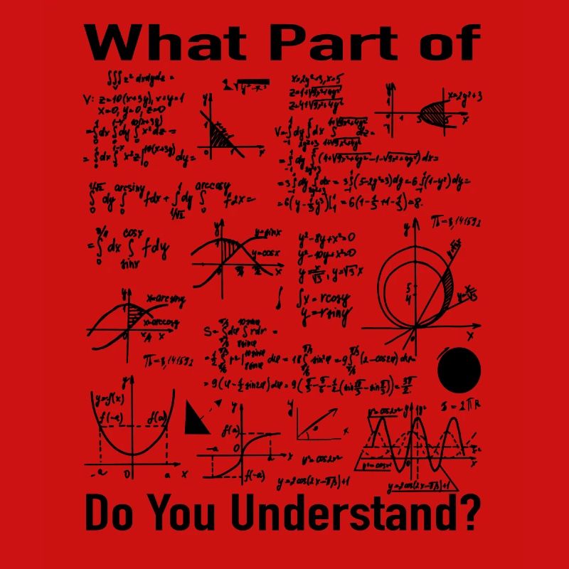 Mathématiques Enseignants Cadeau - Formules de maths