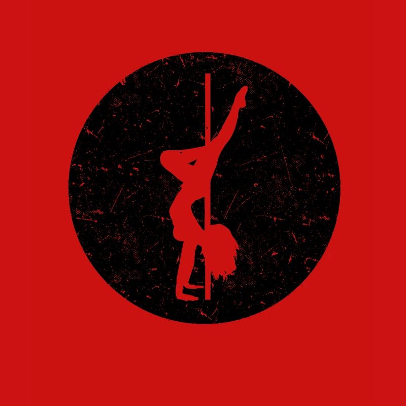 Pole Dancing Silhouette Pole Dancer Pole