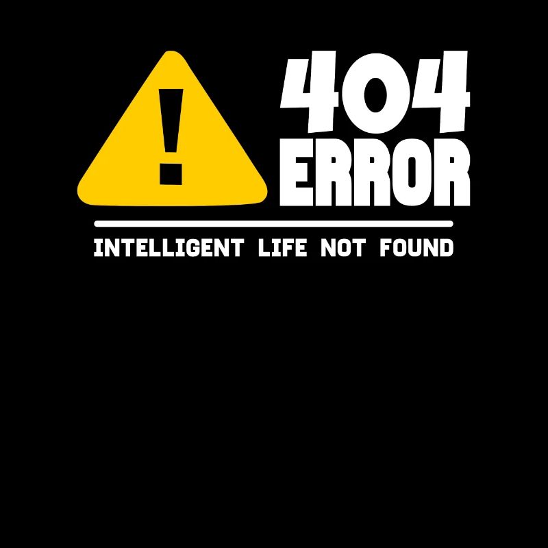Computer- und Programmierer Geek. 404 Fehler
