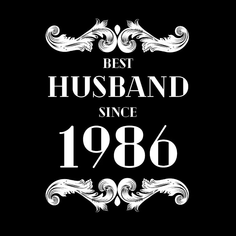 Bester Ehemann seit 1986 Hochzeitstag