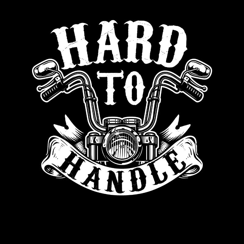 Difficile à gérer Biker Motorcycle Lover