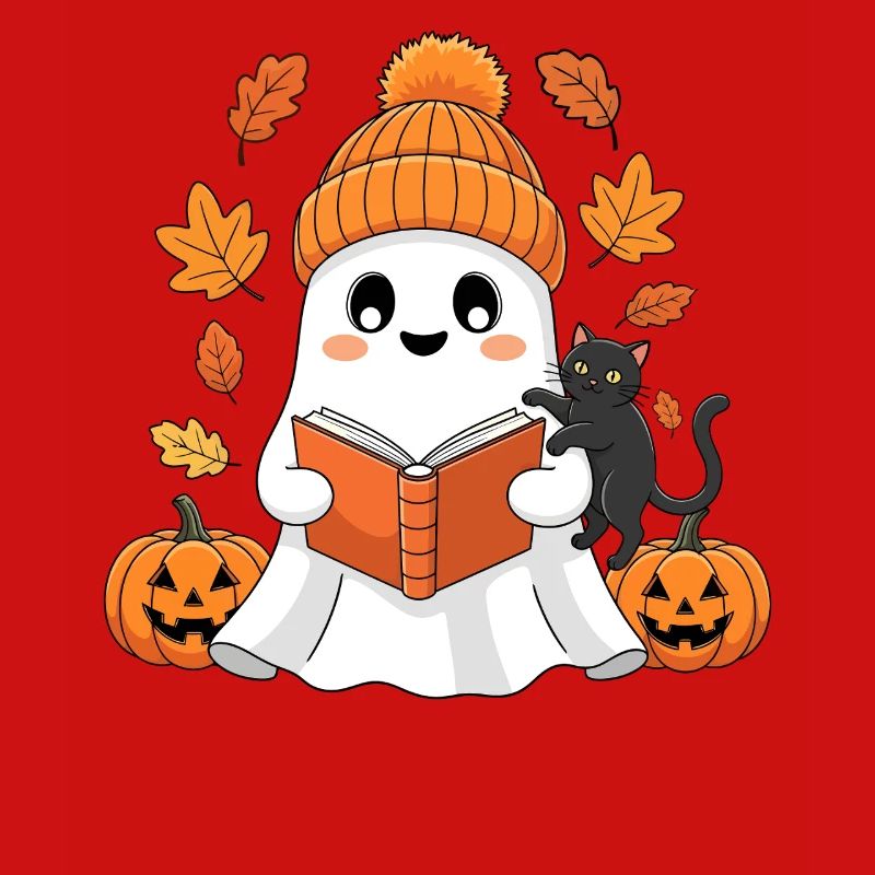 Herbstgeist Leseabend mit Katze