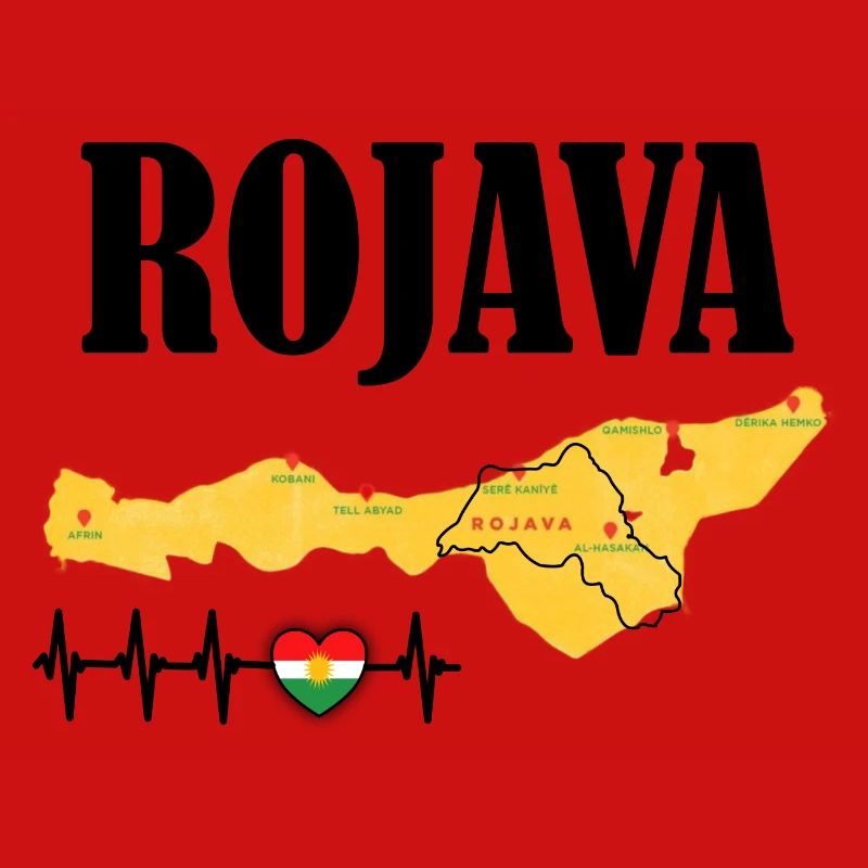 Kurdistan Rojava Kurde cadeau kurde