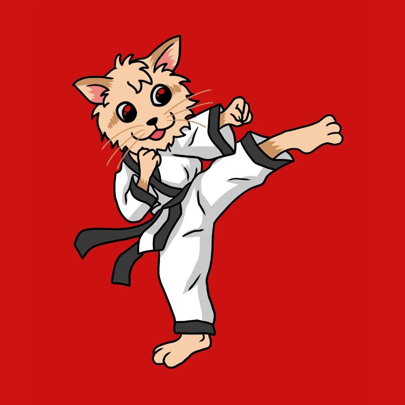 Karate Katze