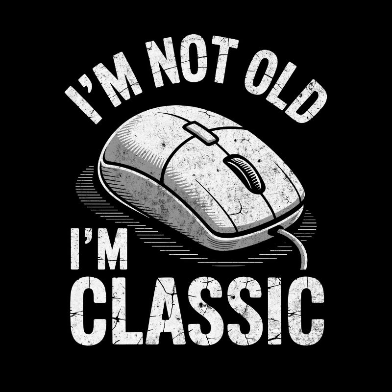 Funny In Classic Computer Mouse