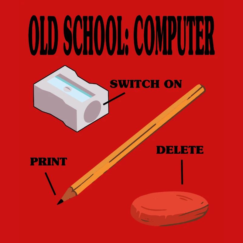 Old School Computer PC Technik