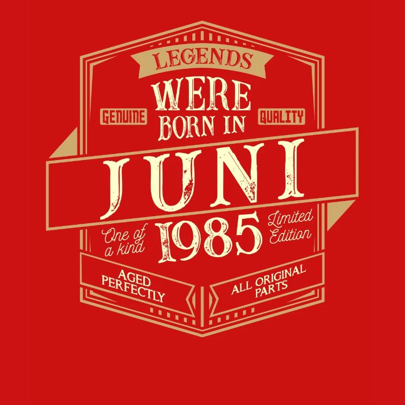 Juni 1985 Geburtstag Mann