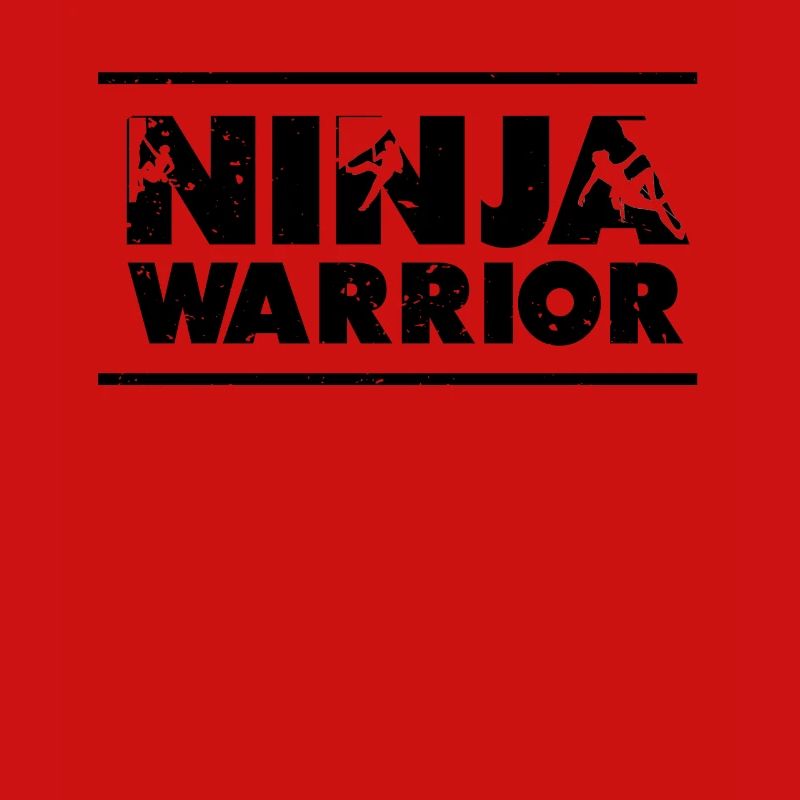 Kletterer Klettern Ninja Warrior Mountain