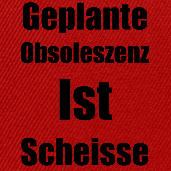 Obsoleszenz Schwarz Weiss