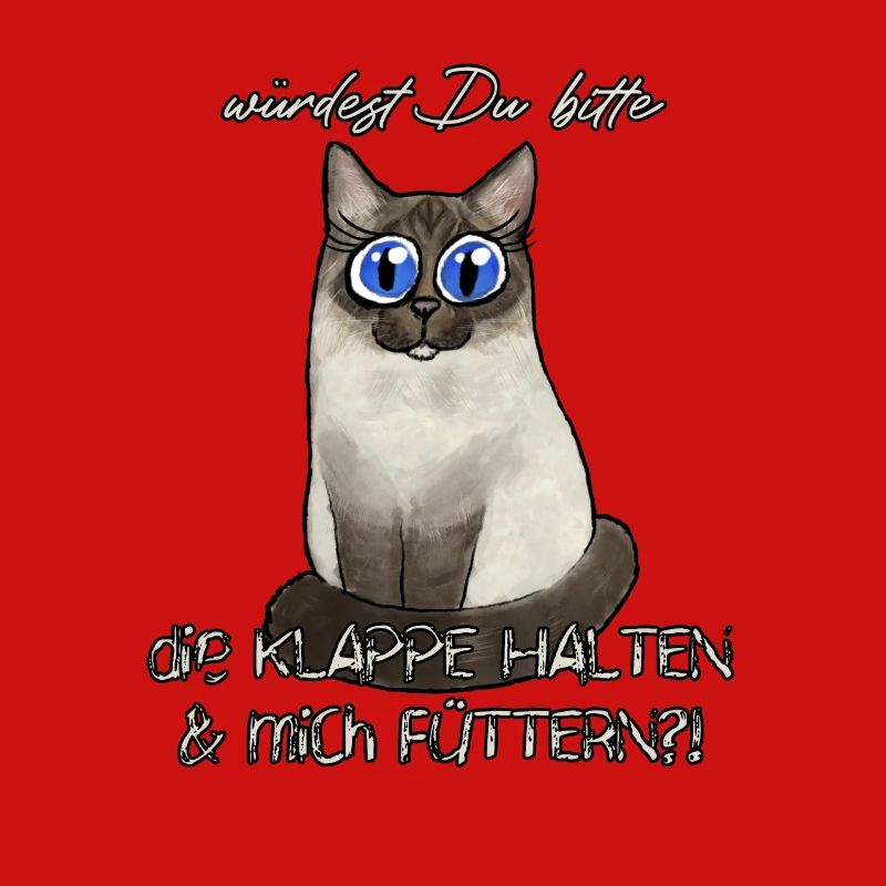 Hungrige Katze