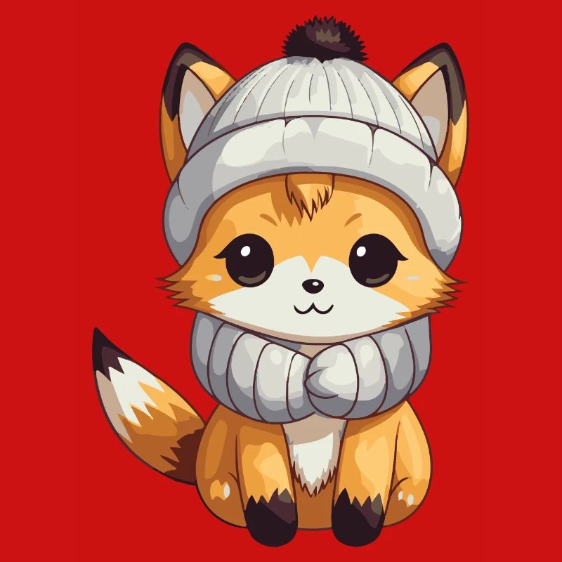 Fuchs Winter Comic
