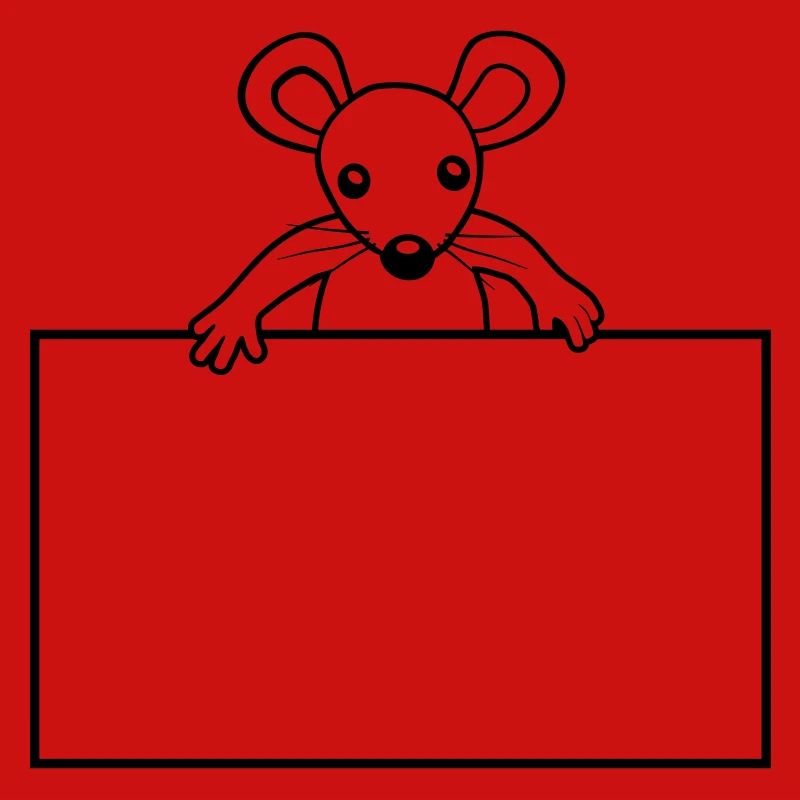 Shield with mouse