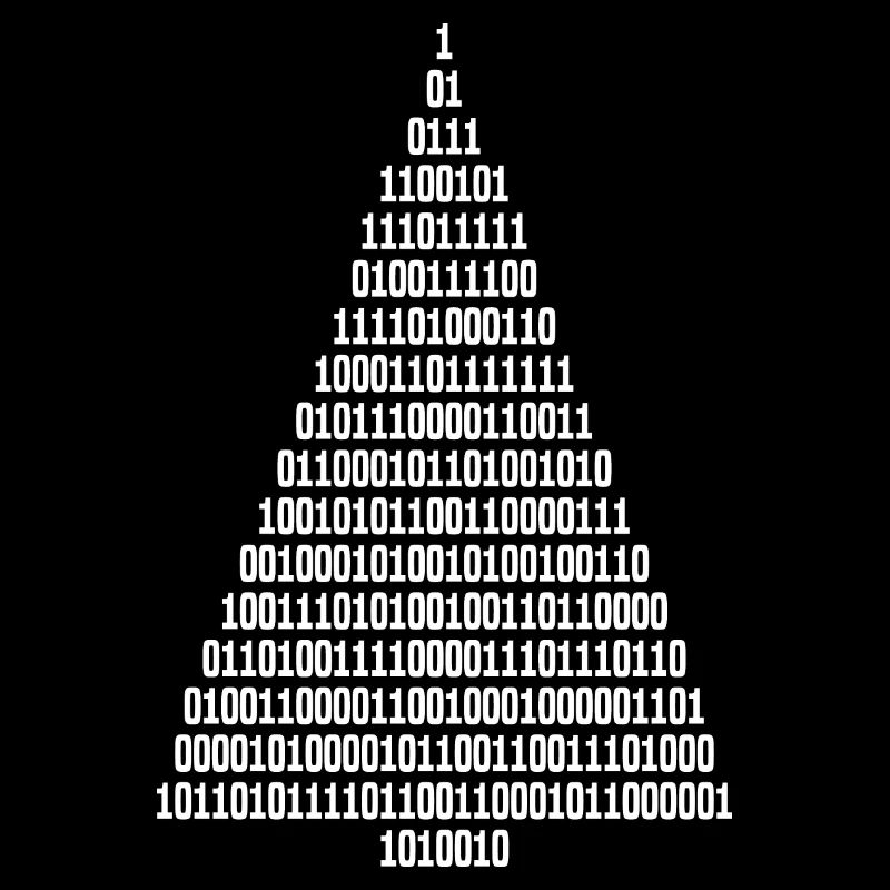 Christmas Christmas Tree Binary Code Computer Scientist