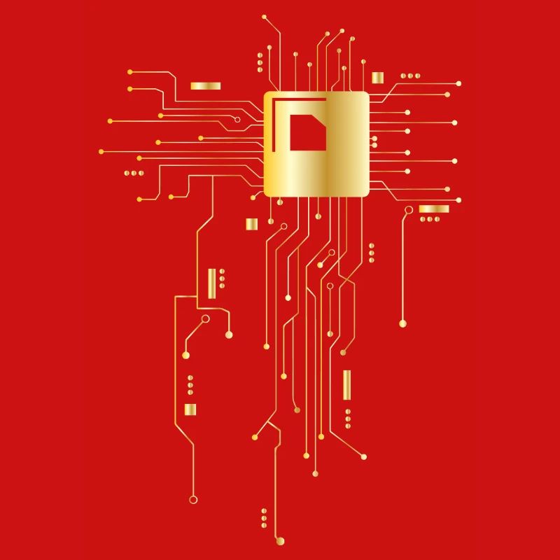 CPU Technology Nerd Computer Chip Computer Scientist