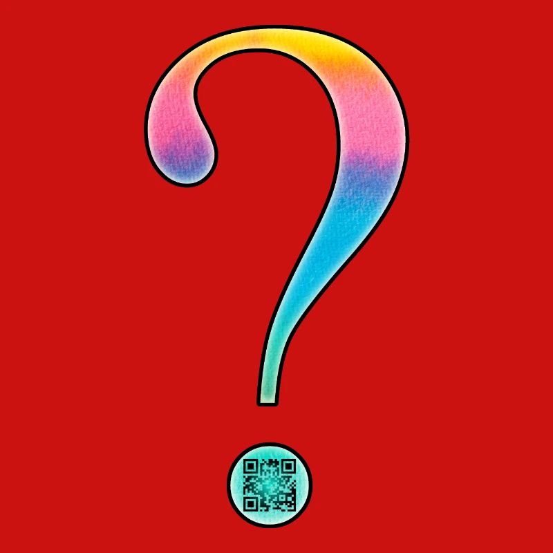 Grossesse - point d'interrogation - jumeaux QR code