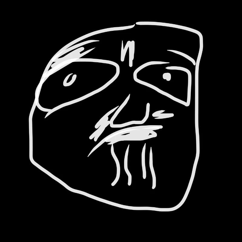 weird face