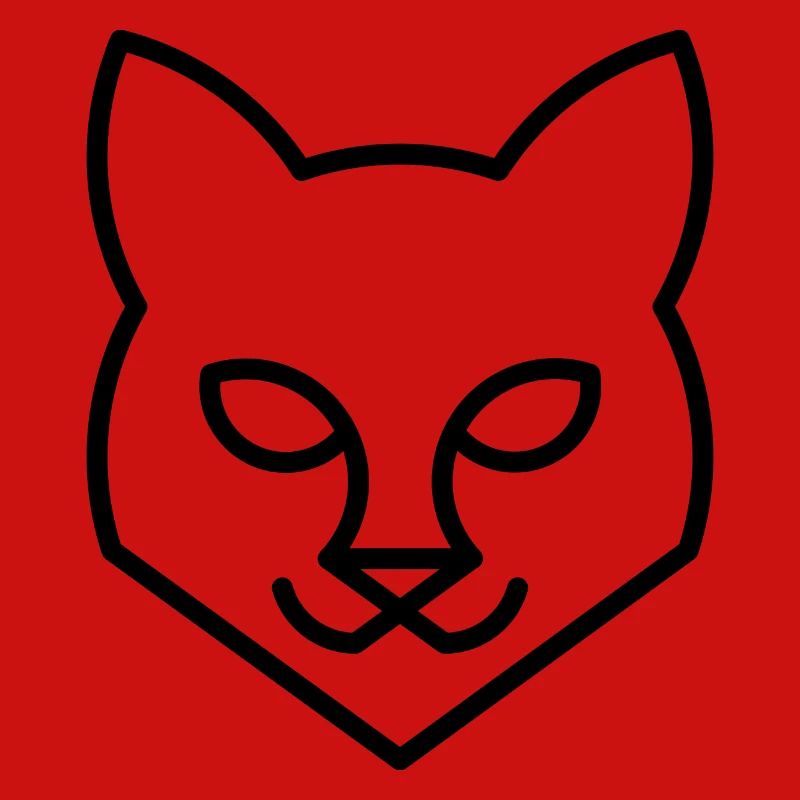 Schwarze Katze