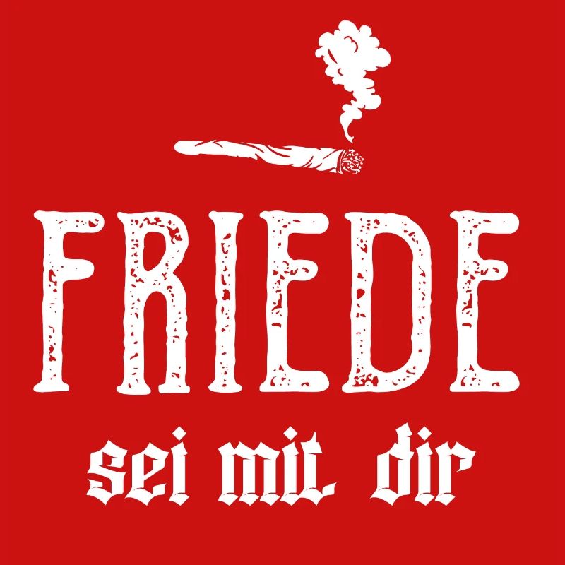 Lustige Sprüche - Friede sei mit dir