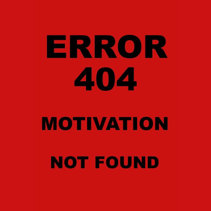 Error 404 Motivation not found