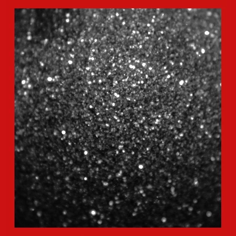 Funkelnder schwarzer Glitter