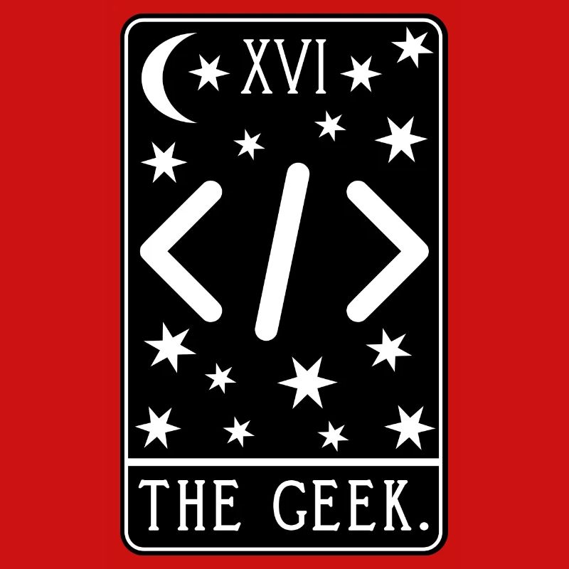 Carte de Tarot Programmeur - Code de développeur Coding Geek