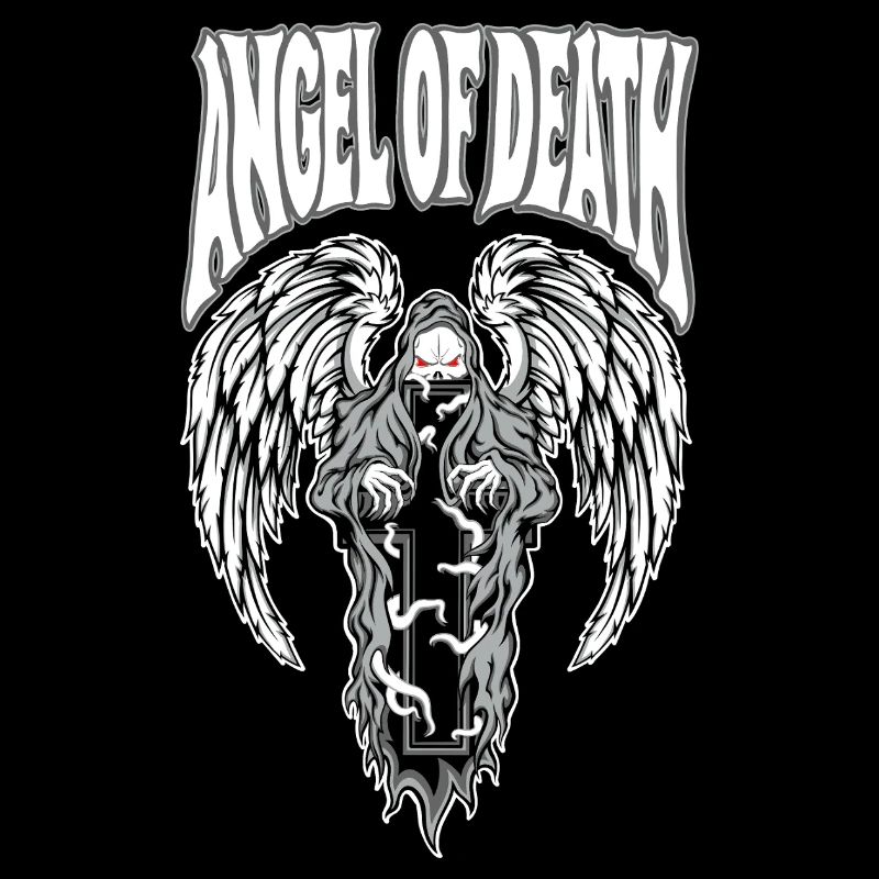 Todesengel Gotik-Emblem
