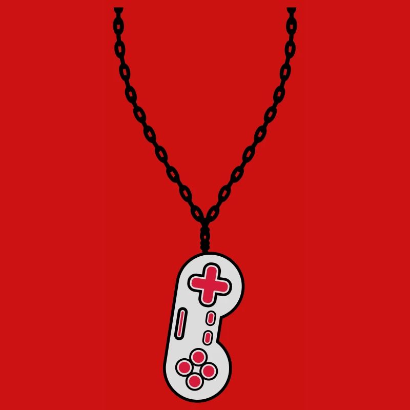 Halskette Schmuck alter Controller