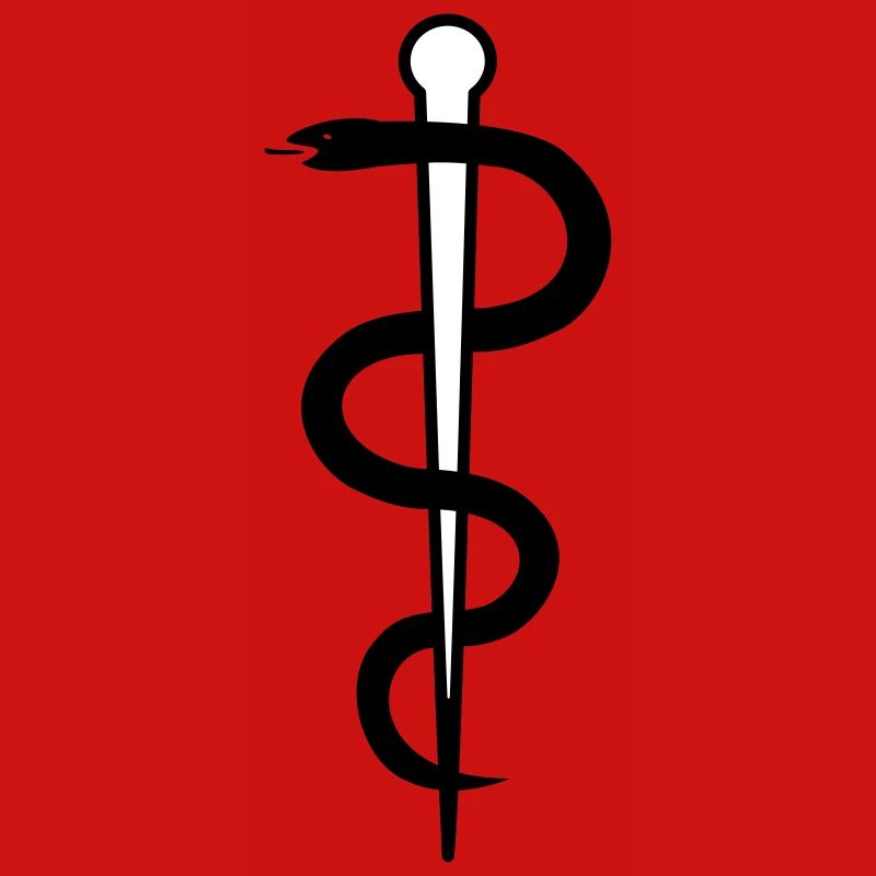 Krankenschwester Schlangensymbol