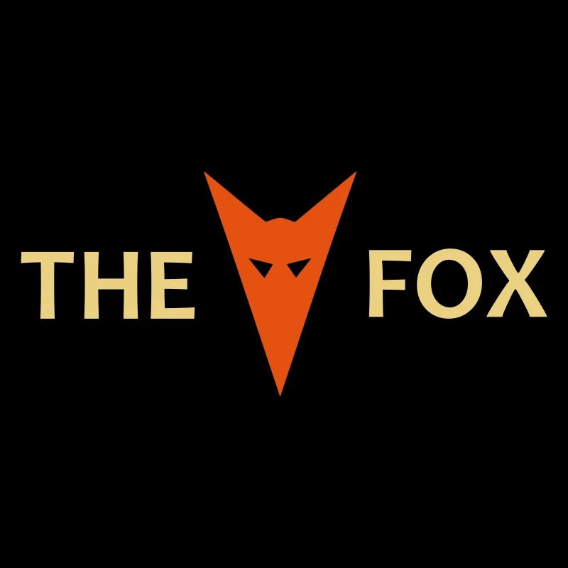★ couleurs de conception modifiables ★ The Fox (tête de renard)
