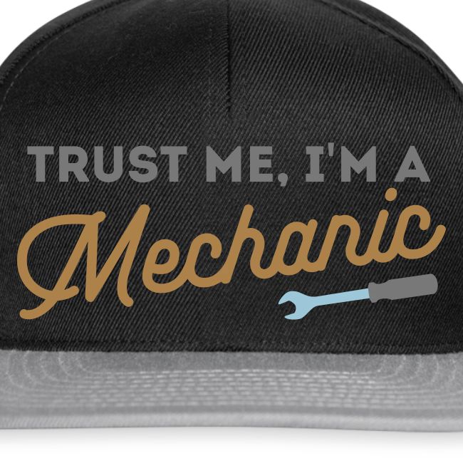 Trust me, I'm Mechanic with a tool - editable