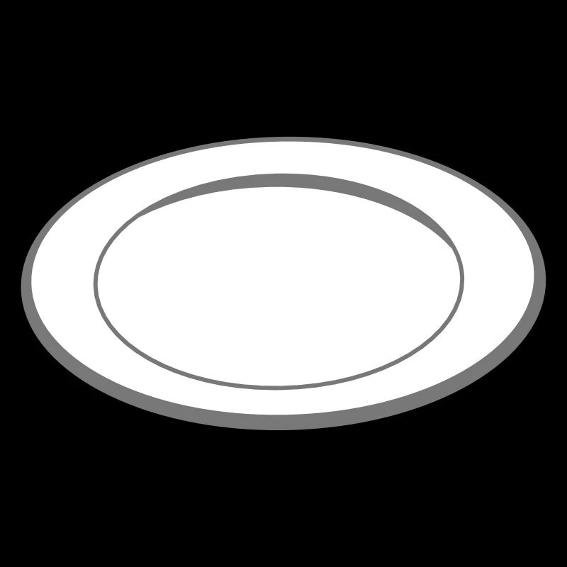 empty plate
