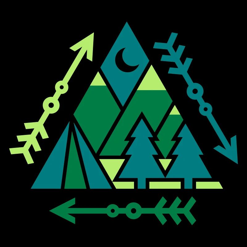 Outdoor Pattern (triangles)