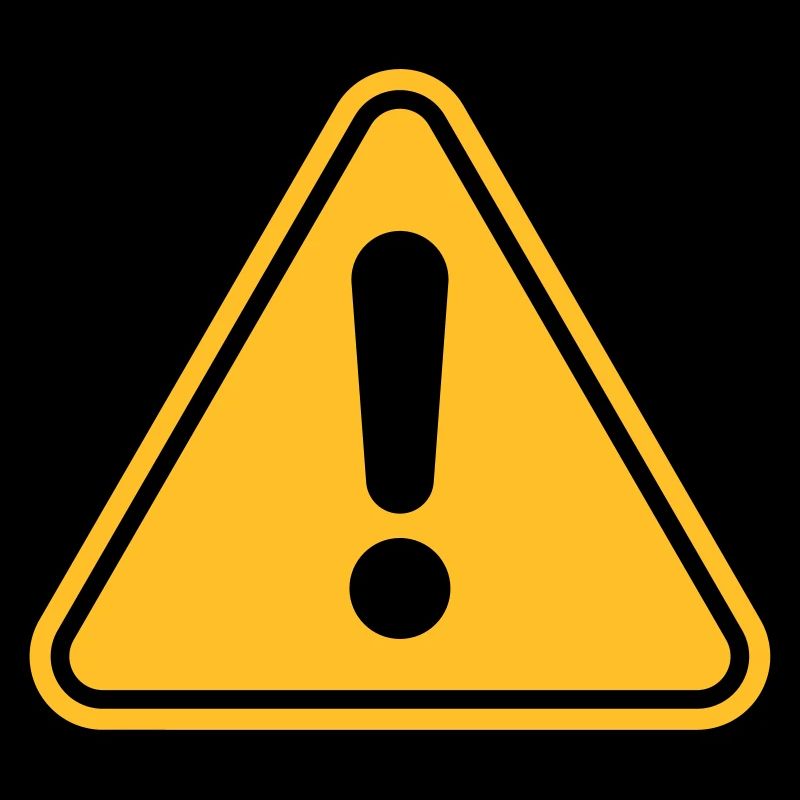 Warning sign / Exclamation point