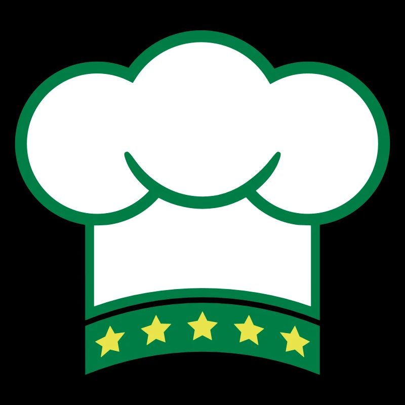 Chapeau de chef 5 étoiles Kitchen Master Chef Cool