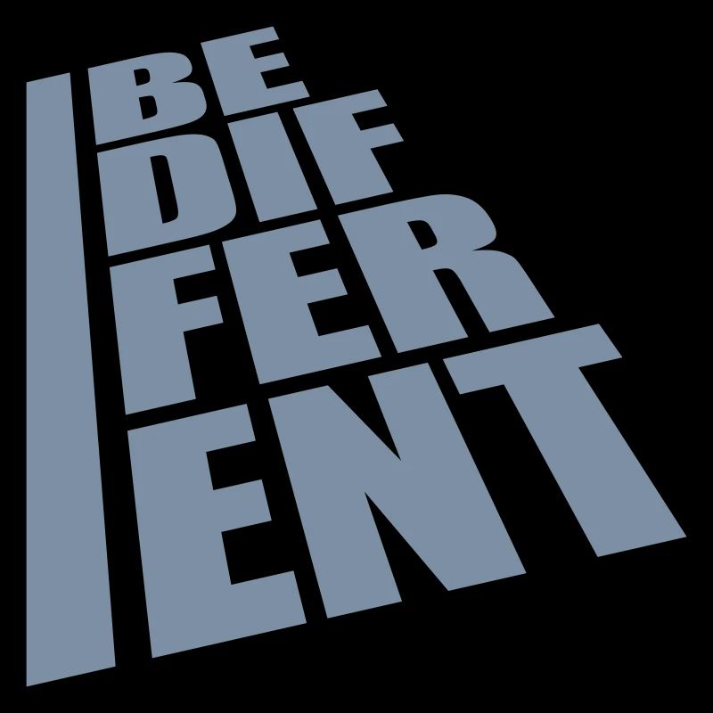 Soyez différent Logo Design