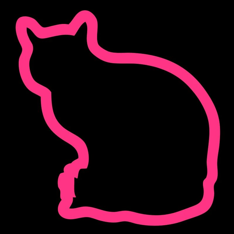 chat cat ombre silhouette shadow1 trace