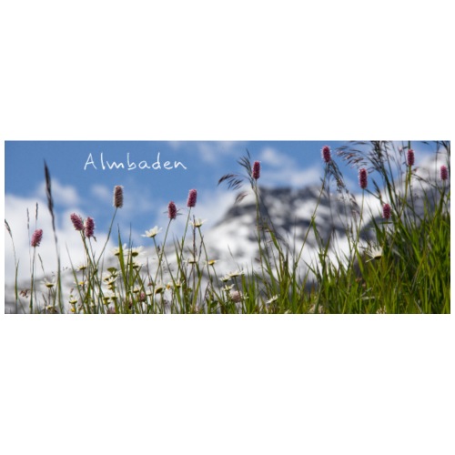 Almbaden in der Alpenwelt Panorama - Snapback Cap