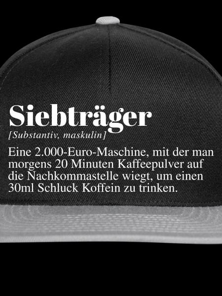Siebträger Kaffee Spruch