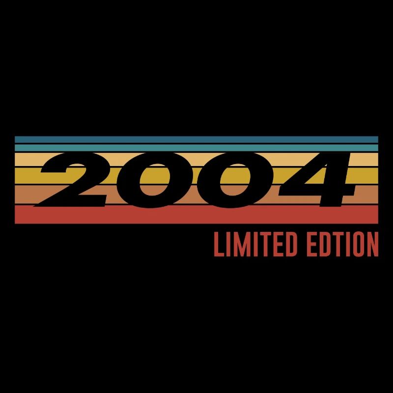 18. Geburtstag Geschenk Retro 2004